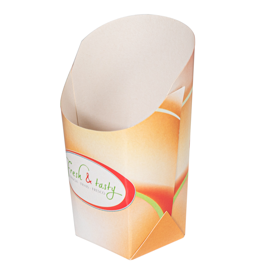 Wrap Cup "Fresh & Tasty", 4,7 x 4,7 x 12,6 cm, 1000 Stk/Ktn