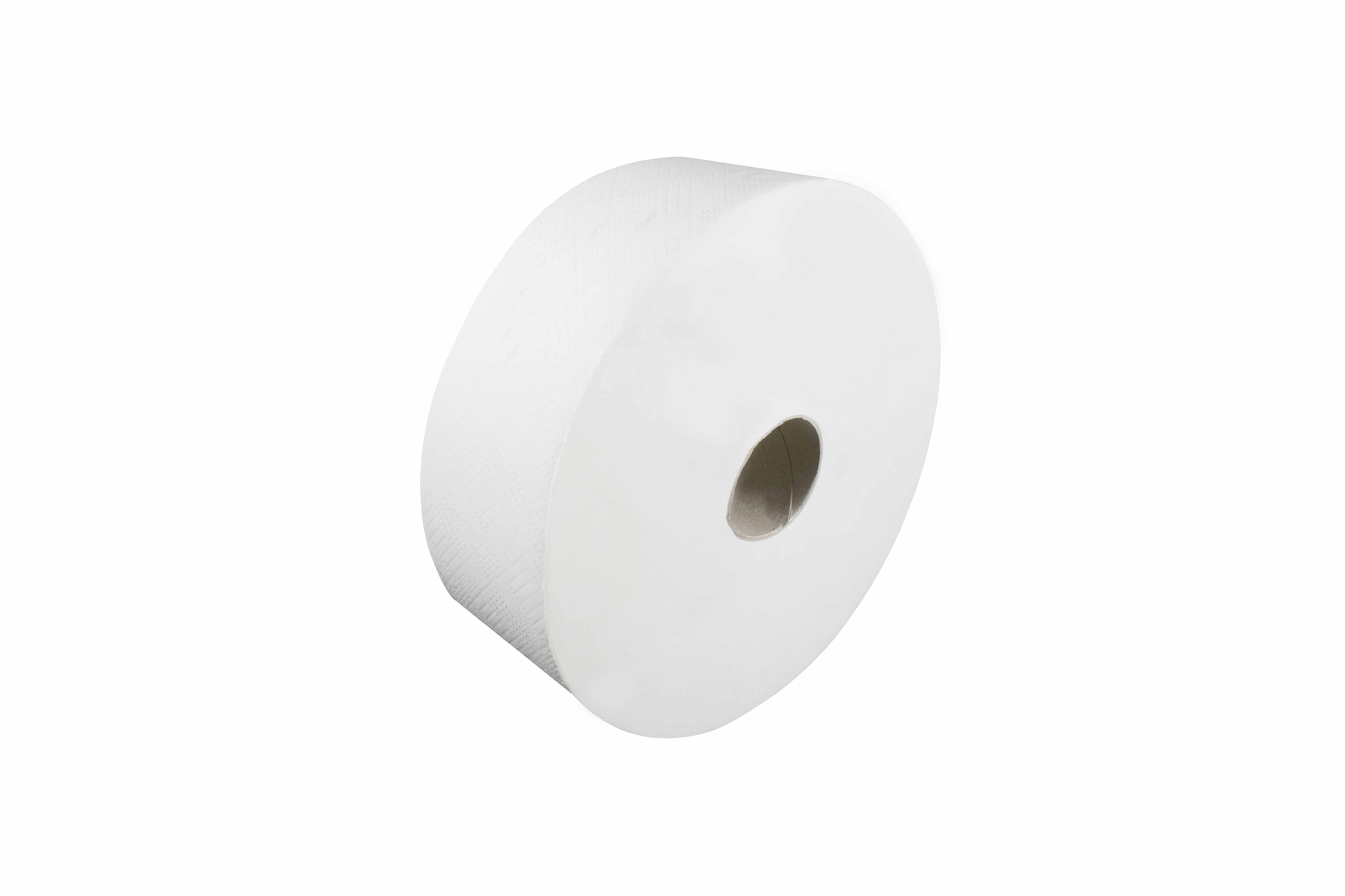 Toilettenpapier Maxi Jumbo Rolle, 2-lagig, weiß, 6 Rollen